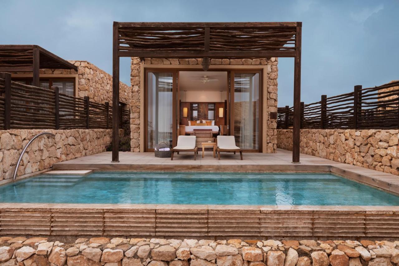 Beresheet By Isrotel Exclusive Mitzpe Ramon Esterno foto A private pool at the resort