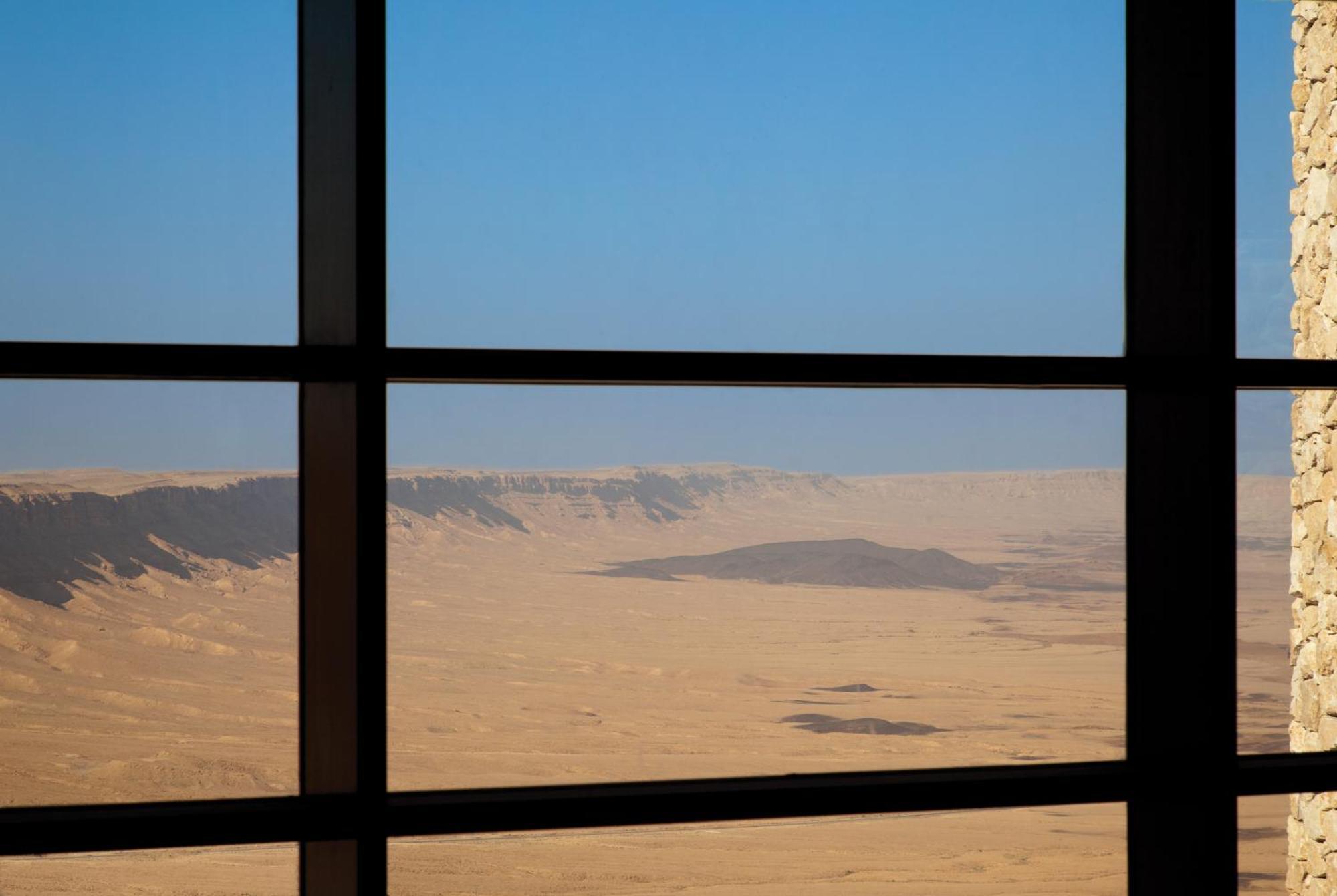 Beresheet By Isrotel Exclusive Mitzpe Ramon Esterno foto View from the observation tower
