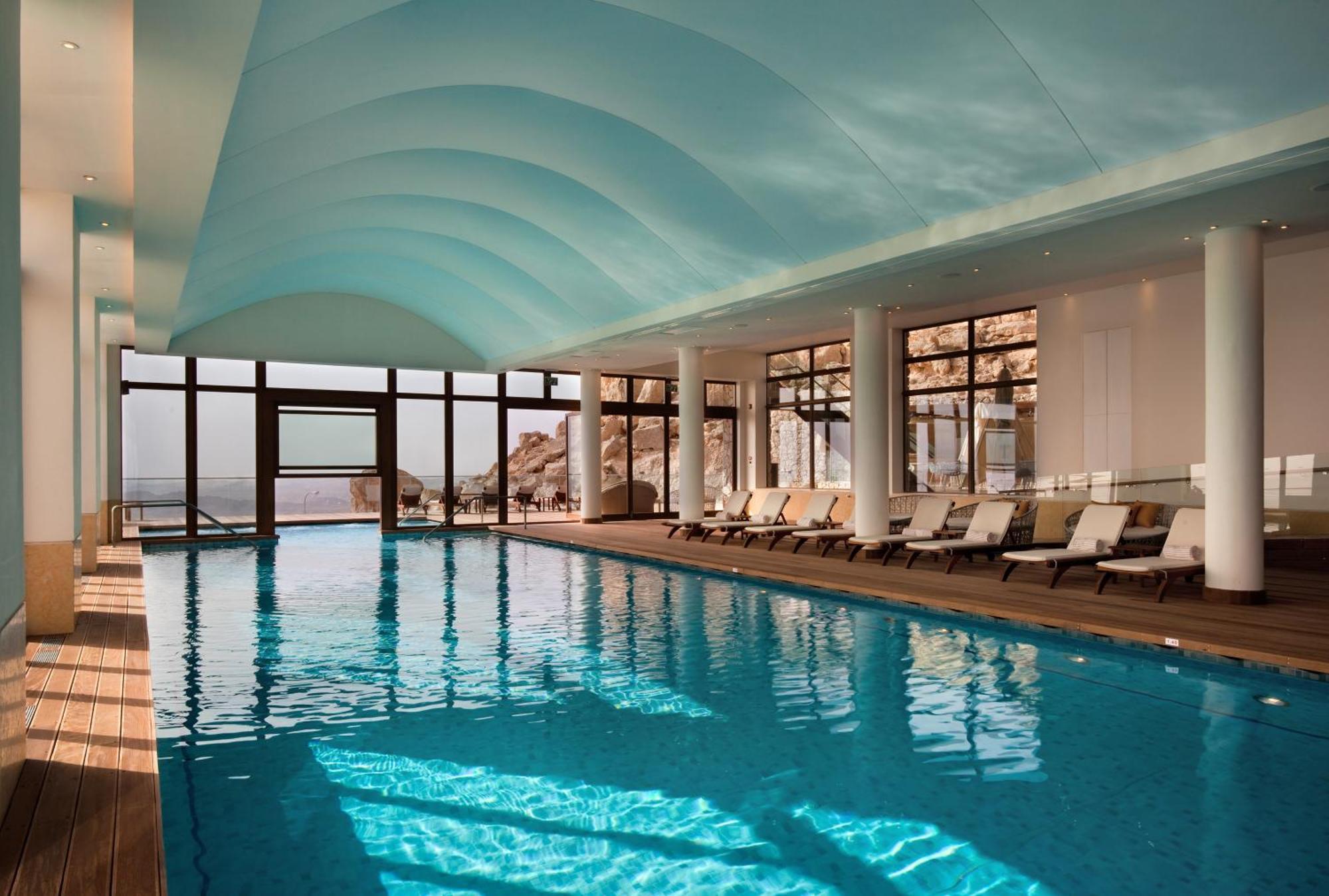 Beresheet By Isrotel Exclusive Mitzpe Ramon Esterno foto The swimming pool at the hotel