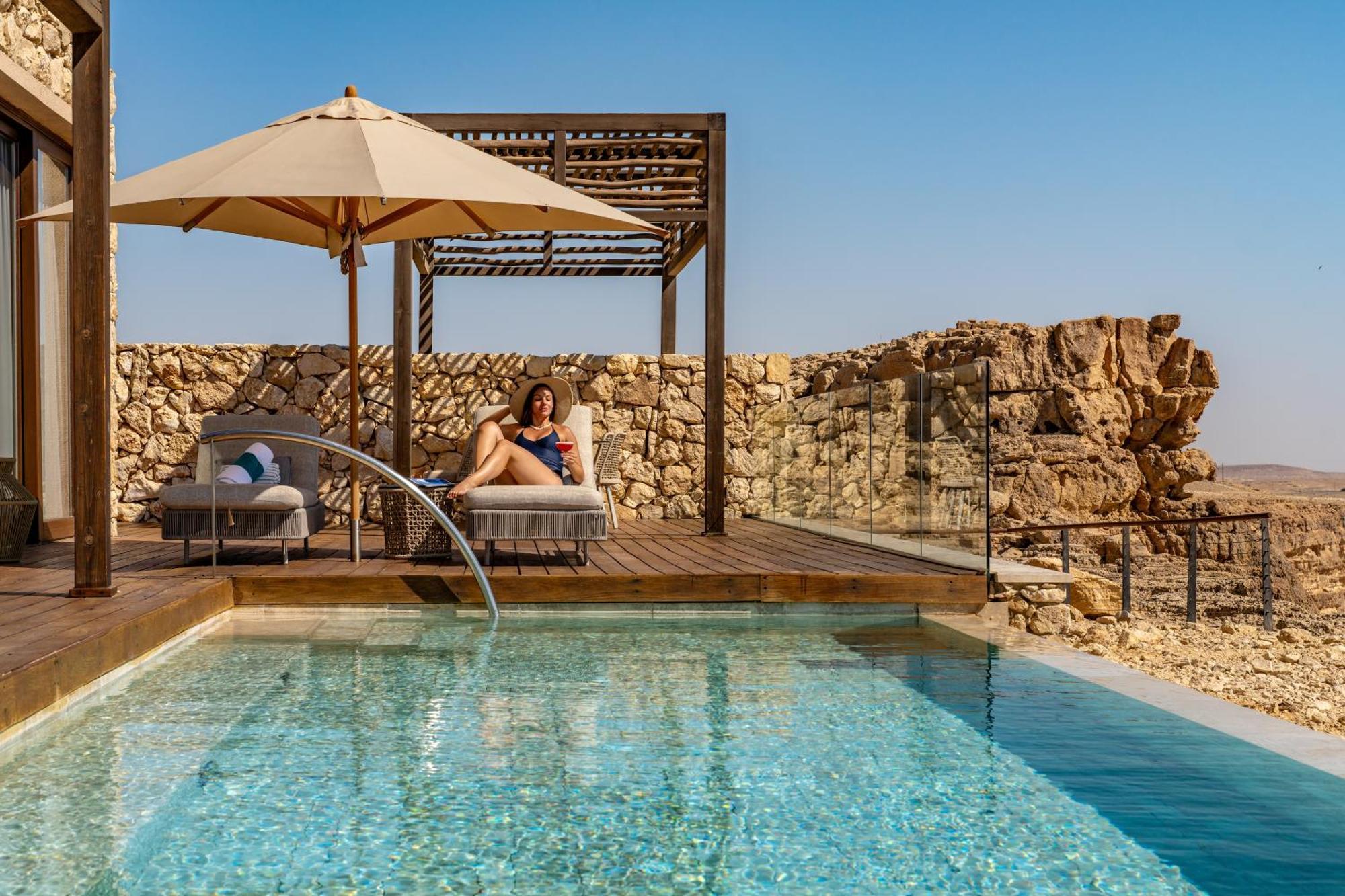 Beresheet By Isrotel Exclusive Mitzpe Ramon Esterno foto Al Maha Desert Resort